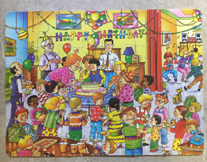 PP0037 Birthday party Puzzle