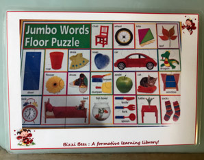 PP0079 Jumbo Word Floor Puzzle