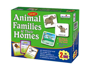 PP0190 Animal Family and their homes