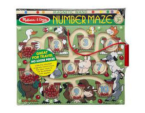 PP0080 Magnetic Wand Number Maze