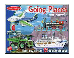 PP0137 Going Places Floor Puzzle
