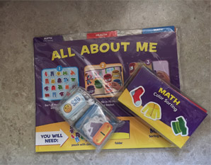 PP0230 All About Me Early Learning Folder Game