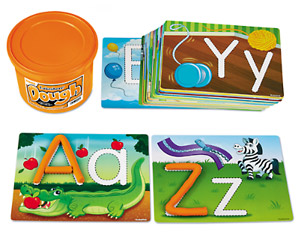 PP0239 Alphabet Dough Mats