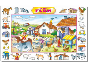 TD0154 On The Farm Puzzle