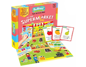 TD0304 felt activity supermarket 