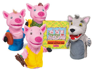 TD0069 3 Little Pigs Puppet