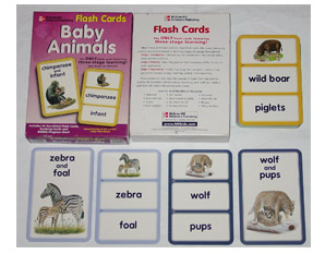 TD0114 Baby Animals Flash Cards