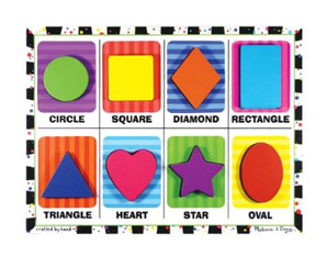 TD0127 Chunky Shape Puzzle