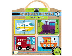 TD0139 Wooden Puzzle Ready Set Go