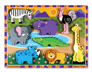 TD0196 Safari Animal puzzle 1