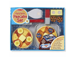 TD0257 Wooden pancake set