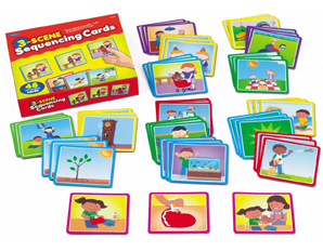 TD0296 3 scene sequencing cards
